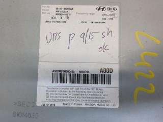Магнитола, ориг. номер 96180C6000WK, KIA Sorento UM
