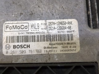 Блок управления двигателем, ориг. номер DG1A12B684AB, DS7A12A650ANK, 0261S09761, Ford Fusion