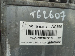 Блок управления двигателем, ориг. номер 55583749, Opel Corsa 2011-2014