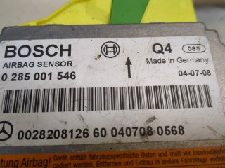Блок управления подушками безопасности, ориг. номер 0285001546, Mercedes S W220