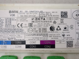 Блок комфорта, ориг. номер 5A67201, 61355A67201, BMW X3 G01