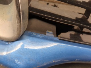 Бампер передний, Renault Scenic 2012-2013