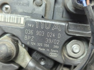 Генератор, ориг. номер 036903024D, 0124325056, Volkswagen Polo 2001-2005