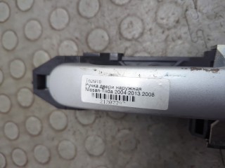 Ручка двери наружная правая передняя, Nissan Tiida 2004-2012
