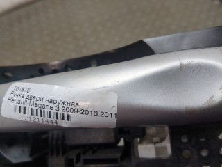 Ручка двери наружная левая передняя, ориг. номер 806B03759R, Renault Megane 2008-2014