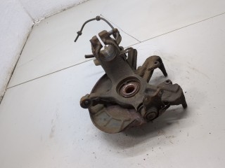 Ступица (кулак, цапфа) левая передняя, ориг. номер 6Q0407621BR, 6Q0407255AC, Skoda Fabia 1999-2004