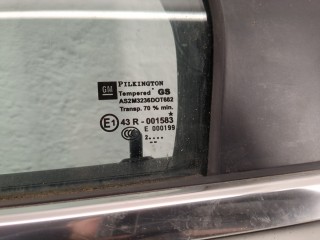 Дверь боковая (легковая) левая задняя, Opel Astra 2006-2014