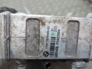 Радиатор интеркулера, ориг. номер 7575406, 13717575406, BMW X6 2007-2012
