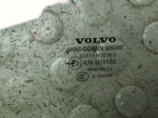 Стекло боковой двери правое заднее, Volvo S60 2000-2004