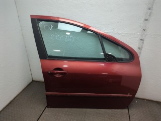 Стекло боковой двери правое переднее, Peugeot 307 2001-2005