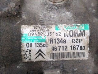 Компрессор кондиционера, ориг. номер 9678656080, Citroen C5 2007-2017
