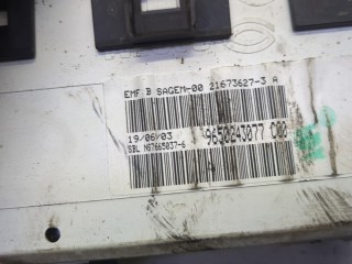 Дисплей компьютера (информационный), ориг. номер 9650243077, Peugeot 307 2001-2005