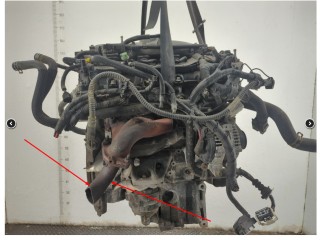 Труба приемная глушителя, Cadillac SRX 2003-2009