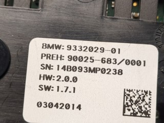 Переключатель отопителя (печки), ориг. номер 64119332029, 9332029, BMW X5 2013-2018