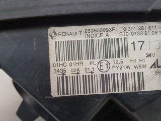 Фара (передняя) левая, ориг. номер 260600093R, Renault Captur 2012-2017