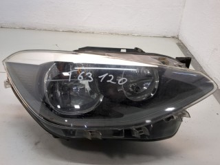 Фара (передняя) правая, ориг. номер 63117229686, 7229686, 1LG01074104, BMW 1 серия 2007-2011