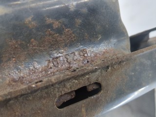 Усилитель бампера передний, Peugeot 307 2001-2005