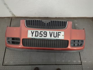 Решетка радиатора, ориг. номер 5J0853668A, Skoda Fabia 2007-2010