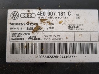 Блок управления центральным замком, ориг. номер 4E0907181C, Audi A8 2007-2010