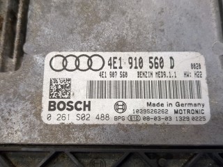 Блок управления двигателем, ориг. номер 4E1910560D, Audi A8 2007-2010