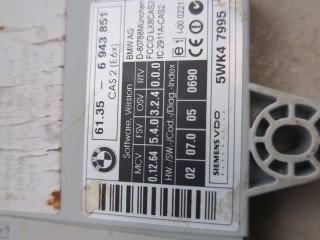 Блок комфорта, ориг. номер 6943851, 61356943851, 5WK47995, BMW 5 серия 2000-2004
