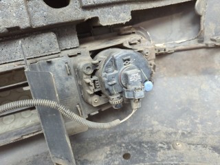 Молдинг бампера переднее, Renault Scenic 2003-2006