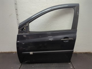 Стекло боковой двери левое переднее, Renault Clio 2003-2013