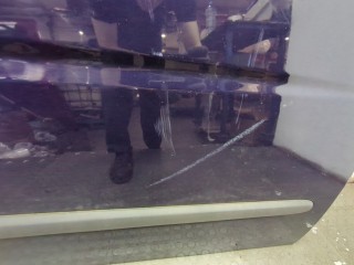 Стекло боковой двери правое переднее, Mercedes Vito W639 2003-2010