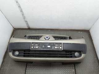 Заглушка (решетка) бампера левая передняя, Renault Scenic 2003-2006