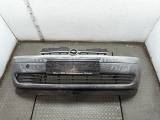 Заглушка (решетка) бампера левая, Opel Corsa 2000-2003