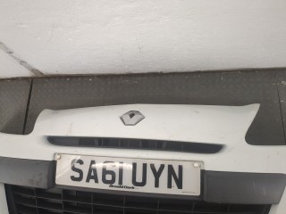 Заглушка (решетка) бампера левая, Renault Clio 2003-2013