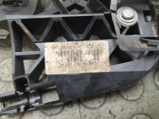Ручка двери наружная левая задняя, ориг. номер A2217601534, A2217600170, Mercedes S-Класс 2005-2009