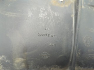 Защита арок (подкрылок) правая передняя, Nissan Note E11 2008-2013