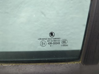 Дверь боковая (легковая) левая задняя, Skoda Octavia 2000-2011