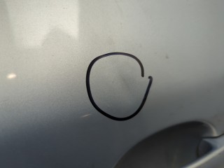 Дверь боковая (легковая) левая задняя, Skoda Octavia 2000-2011