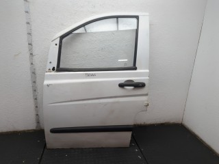 Стекло боковой двери левое переднее, Mercedes Vito W639 2003-2010