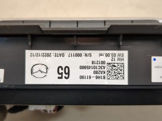 Переключатель отопителя (печки), ориг. номер B1H661190, Mazda 3 (BP) 2019-2026