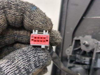 Зеркало боковое правое, ориг. номер 1728322, 8M5117682YF, Ford Focus 2007-2011