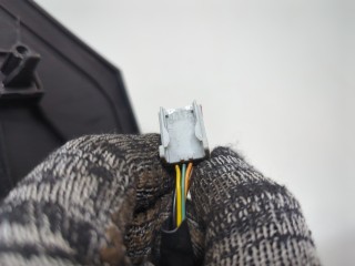 Зеркало боковое левое, ориг. номер 1728324, 8M5117683YF, Ford Focus 2007-2011