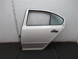Замок двери левый задний, Skoda Octavia 2000-2011
