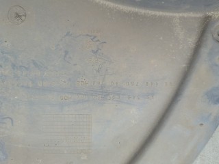 Защита арок (подкрылок) левая передняя, Peugeot 307 2001-2005