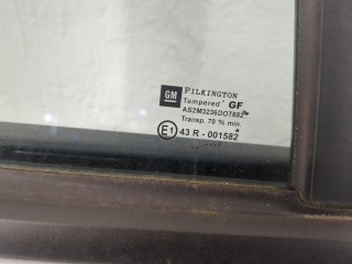 Дверь боковая (легковая) правая задняя, ориг. номер 124592, 13168046, Opel Astra 1998-2009