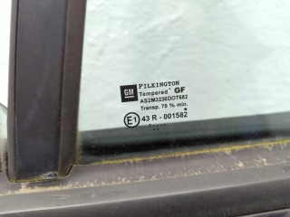 Дверь боковая (легковая) левая задняя, ориг. номер 13168045, 124074, Opel Astra 1998-2009