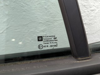 Дверь боковая (легковая) правая задняя, ориг. номер 124592, 13168046, Opel Astra 1998-2009