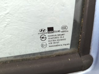 Дверь боковая (легковая) левая передняя, Hyundai Getz 2002-2005