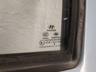 Дверь боковая (легковая) левая задняя, Hyundai Getz 2005-2011
