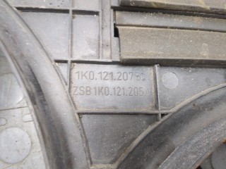 Вентилятор радиатора, ориг. номер 1K0121205AJ, 1K0959455FF, 1K0959455CT, Skoda Octavia 2000-2011