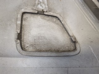 Заглушка (решетка) бампера левая передняя, Ford C-Max 2007-2010