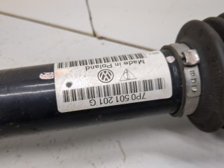 Полуось (приводной вал, шрус) левая задняя, Volkswagen Touareg 2010-2014