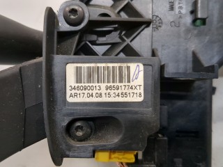 Переключатель поворотов и дворников (стрекоза), ориг. номер 96644963XT, Citroen C4 Grand Picasso 2006-2013